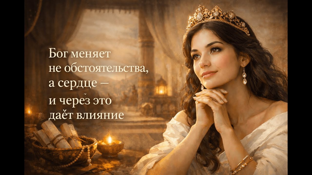 Почему Бог убирает одних и поднимает других.(Путь Есфири: почтение,послушание и влияние) 
