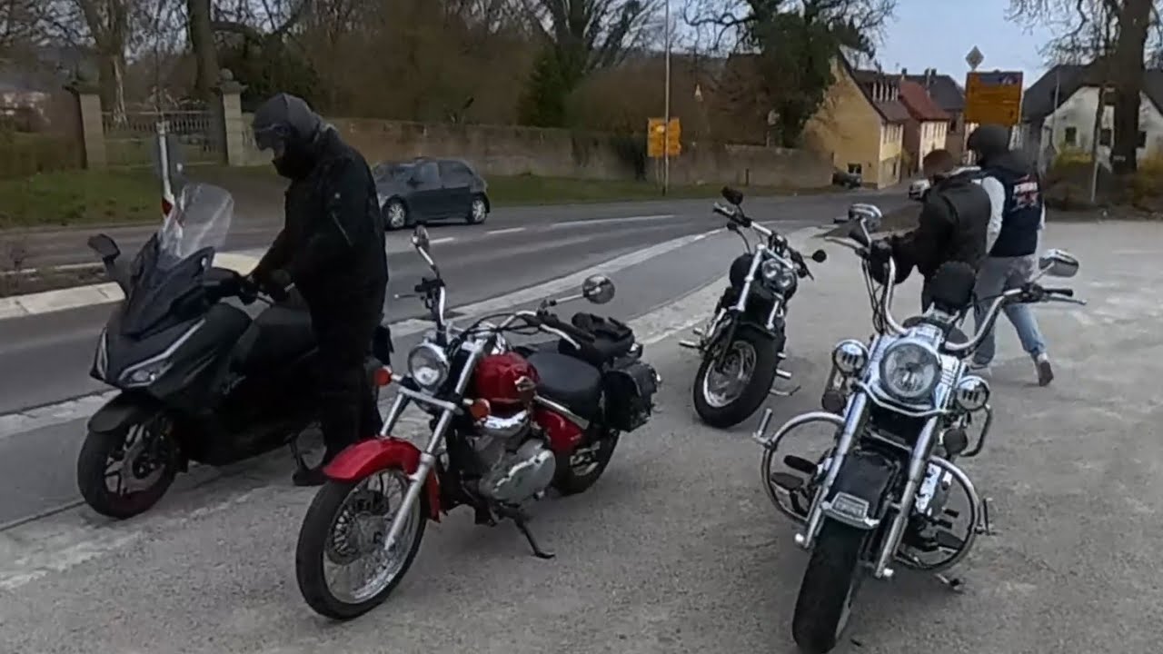 Mit dem Chopper unterwegs 🏍️ | Biker-Talk & Straßen-Action | Leider Tonprobleme 🎙️