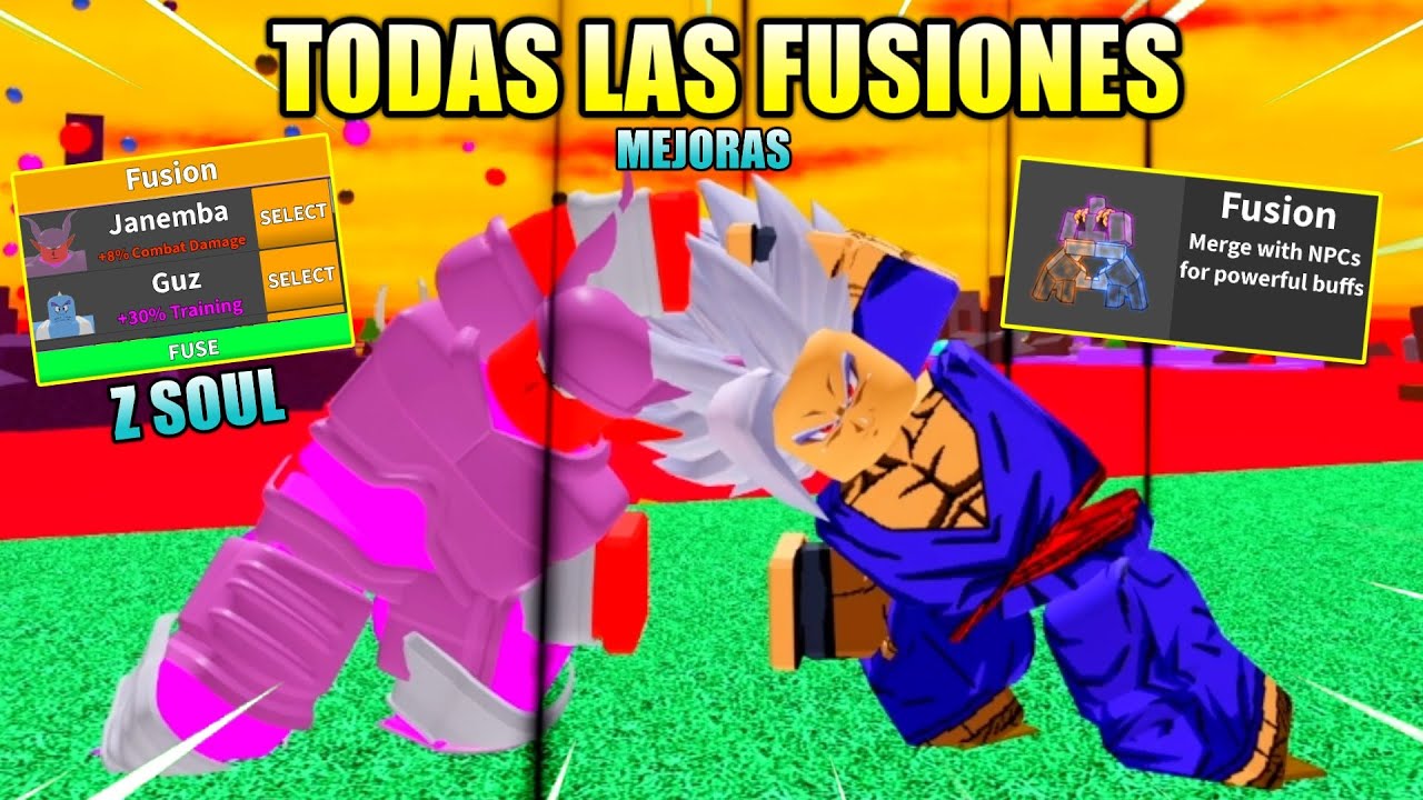 ¡TODAS LAS FUSIONES CON BOSSES DE DRAGON BALL RAGE!🤩