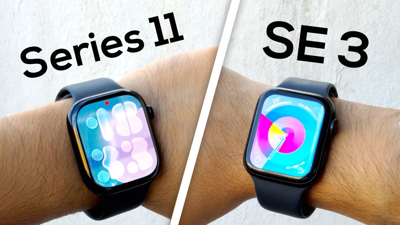 Apple Watch 11 vs Apple Watch SE3 🆚 &iquest;Para qu&eacute; GASTAR MAS?