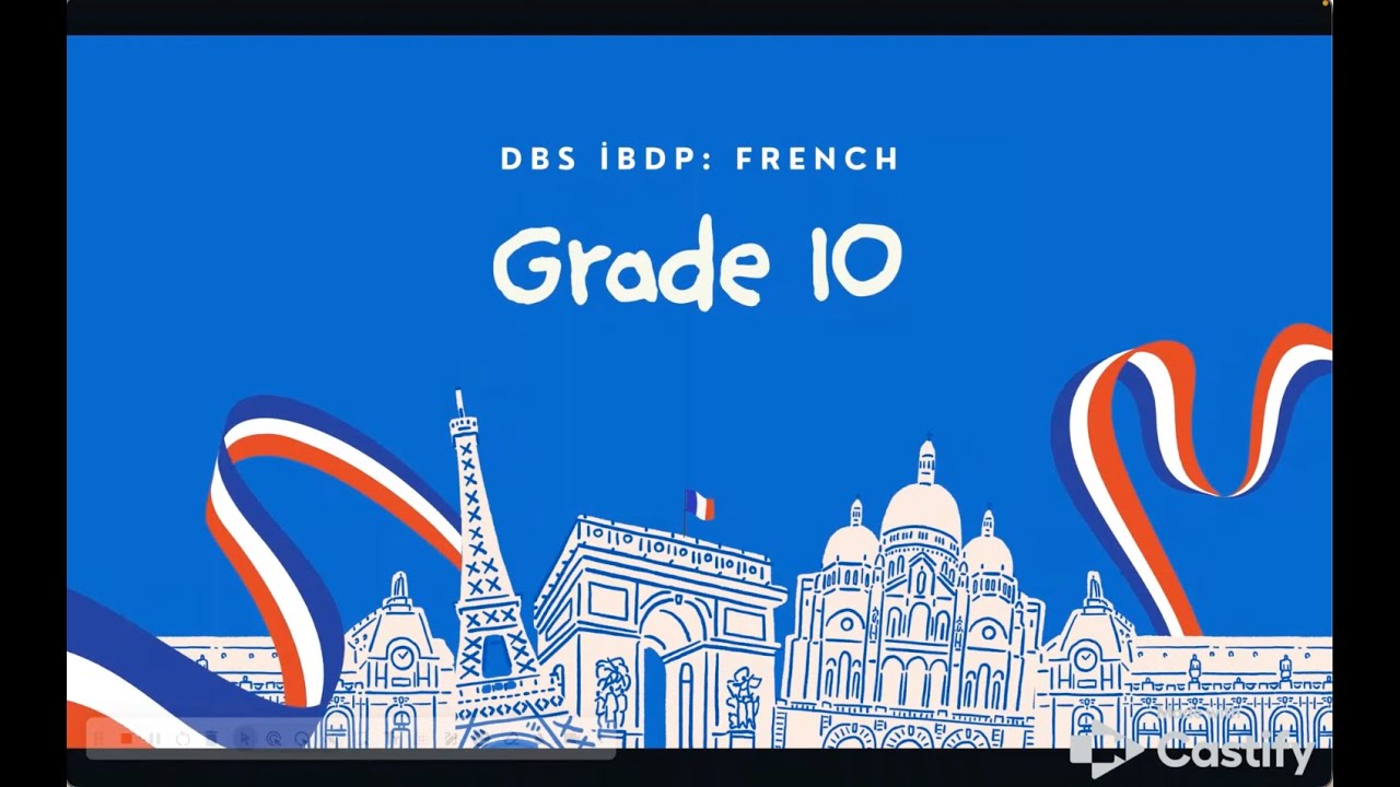 DBS Grade 10 Subject Choice - French
