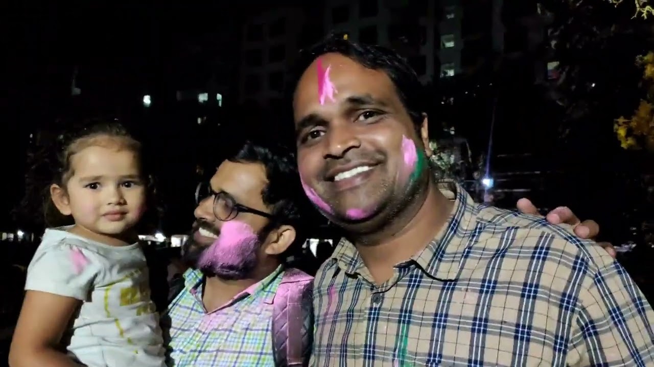 Chinnu 2023 Holika Dahan In Bangalore Pwc Society 👏👍 | Holi Dahan Celebration In My Society
