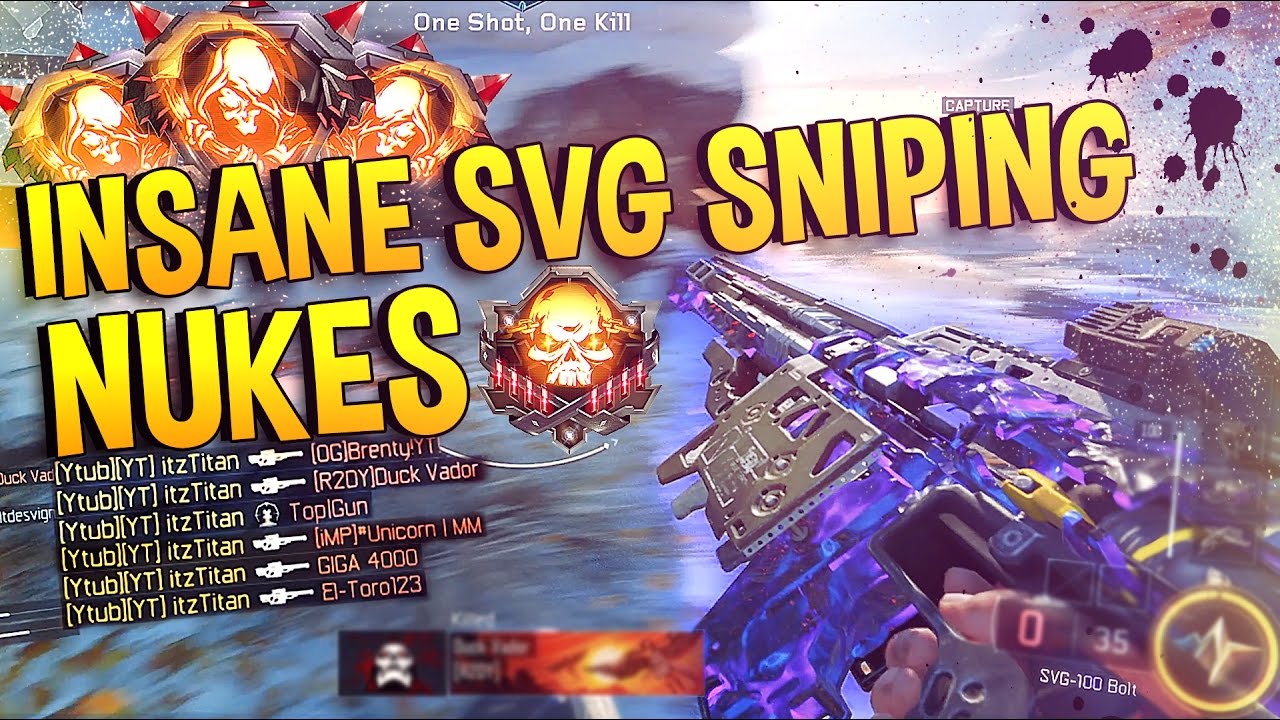 INSANE SVG NUKES WITH KILLCHAIN! 😱 - THUNDER GUN OWNAGE! (Black Ops 3 PC Multiplayer)