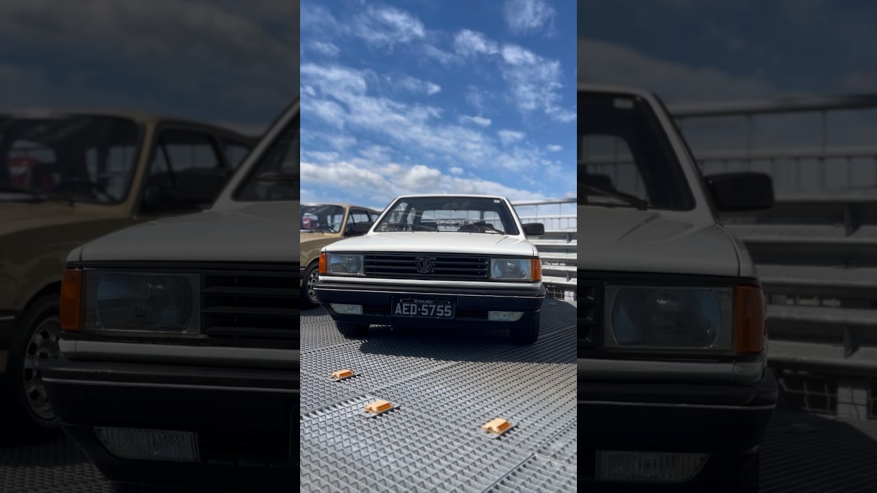 VOLKSWAGEN VOYAGE CL 1987 - PLACA PRETA