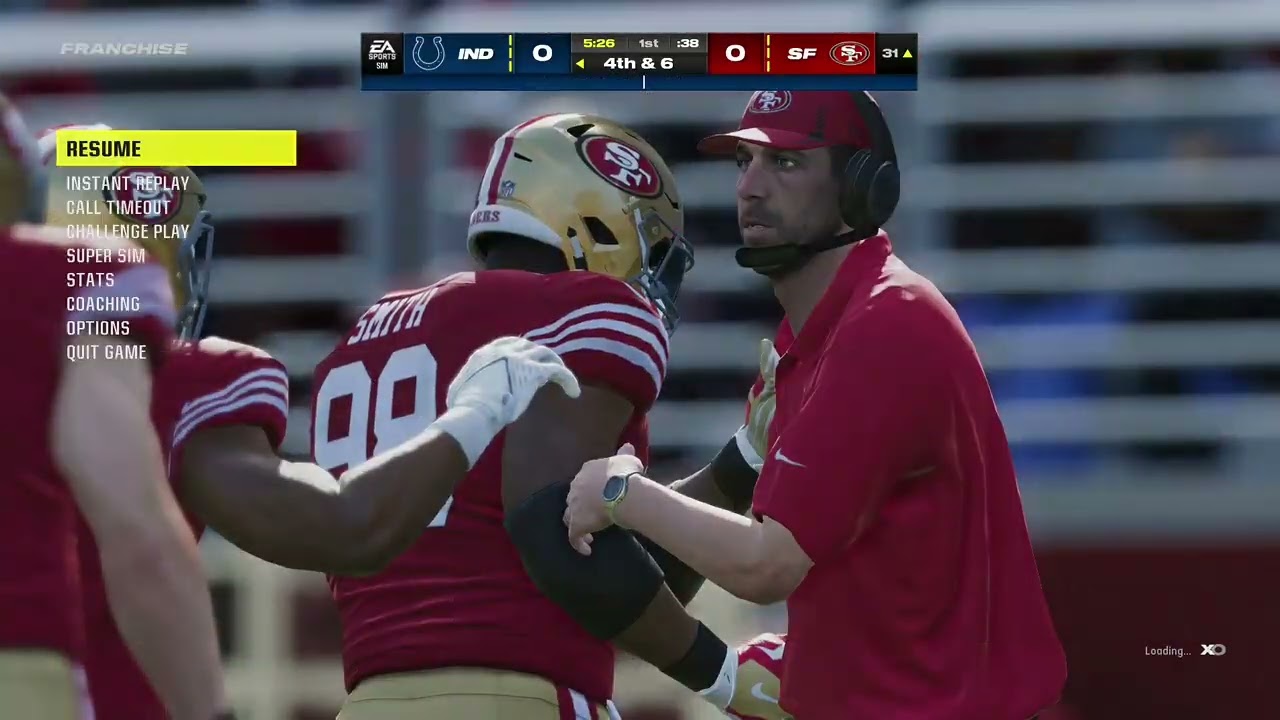 49ers franchise 2029 regular season week 4