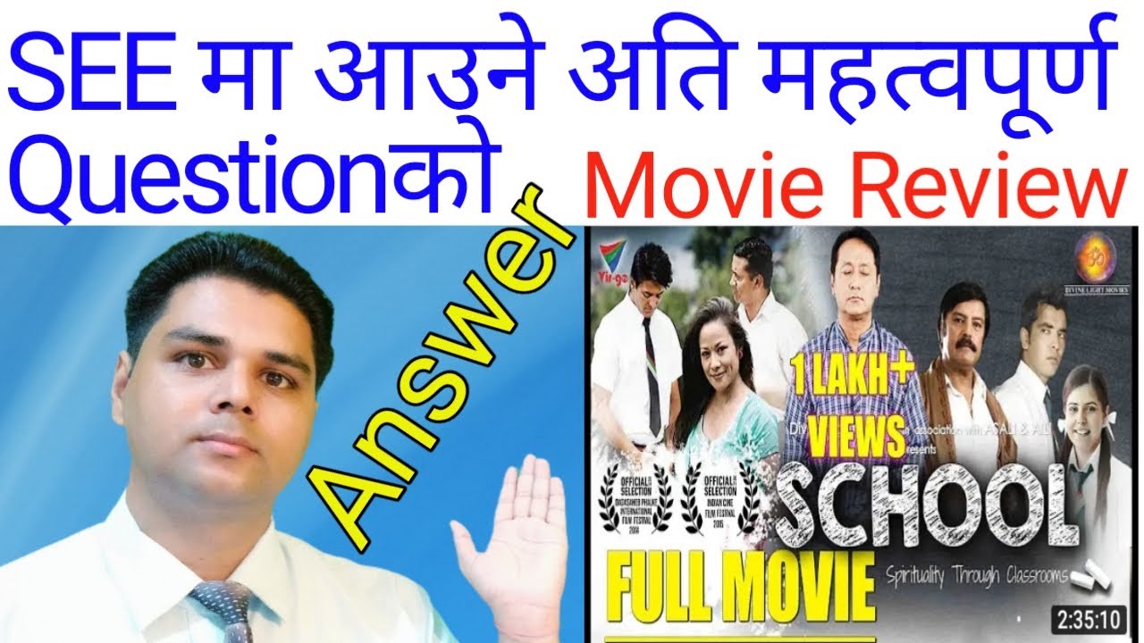 Writing Movie Review, Important question of writing for SEE, How to write movie review in English 21