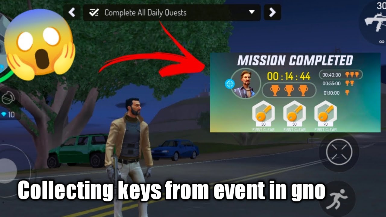 COLLECTING KEYS FROM EVENT IN GANGSTAR NEW ORLEANS