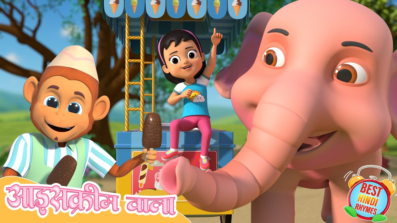 Monkey Mama and Exciting Nonstop Rhymes | 15 Minutes Non-Stop Hindi Rhymes | Tip-Tip Rhymes