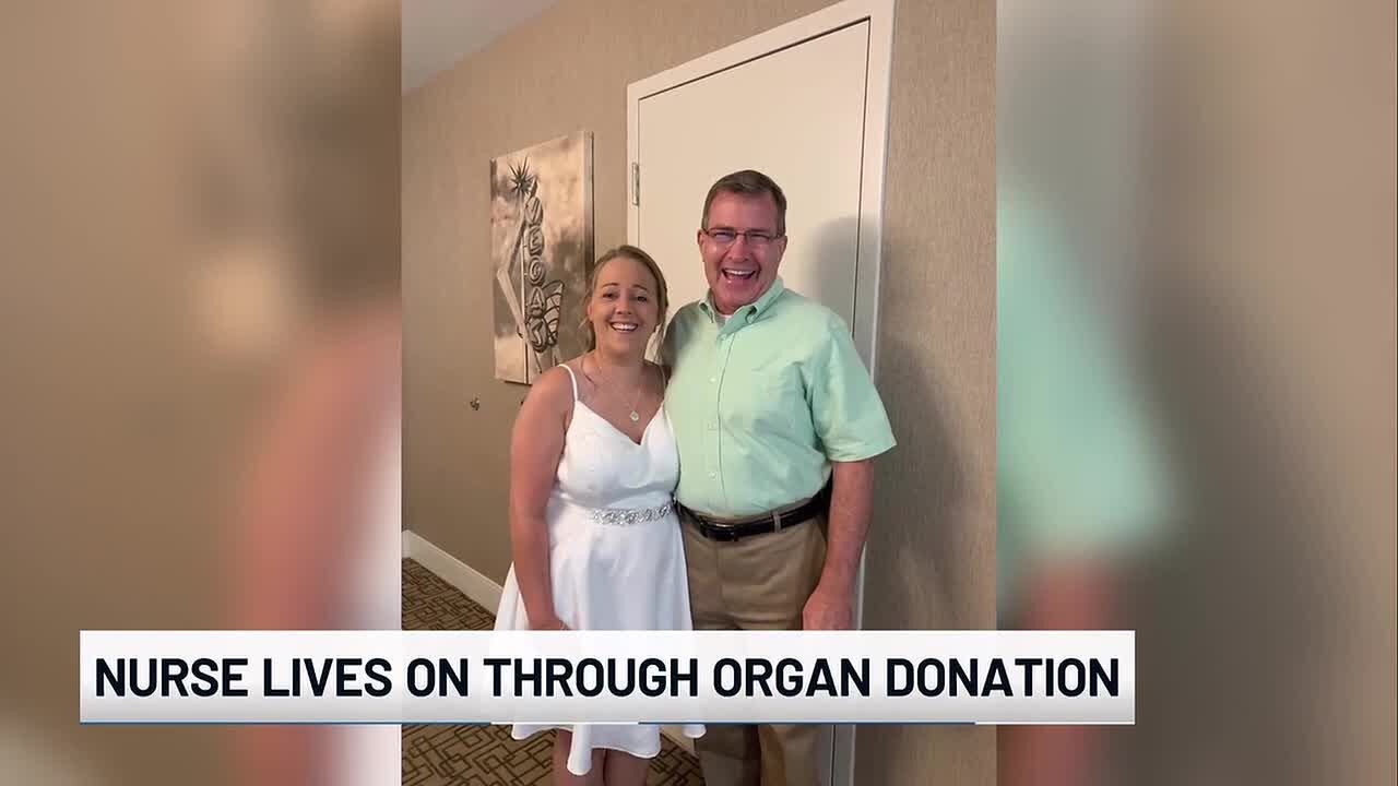 Nurse lives on through organ donation