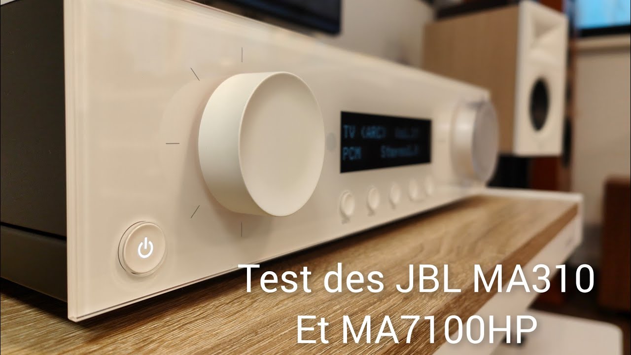 JBL : Nouveaux amplificateur HomeCinema Série MA 310 et MA7100HP