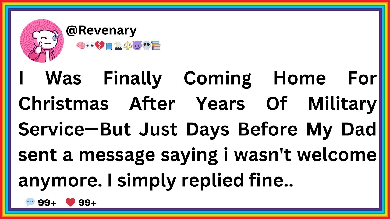 I Was Finally Coming Home For Christmas After Years Of Military Service—But Just Days Before My...