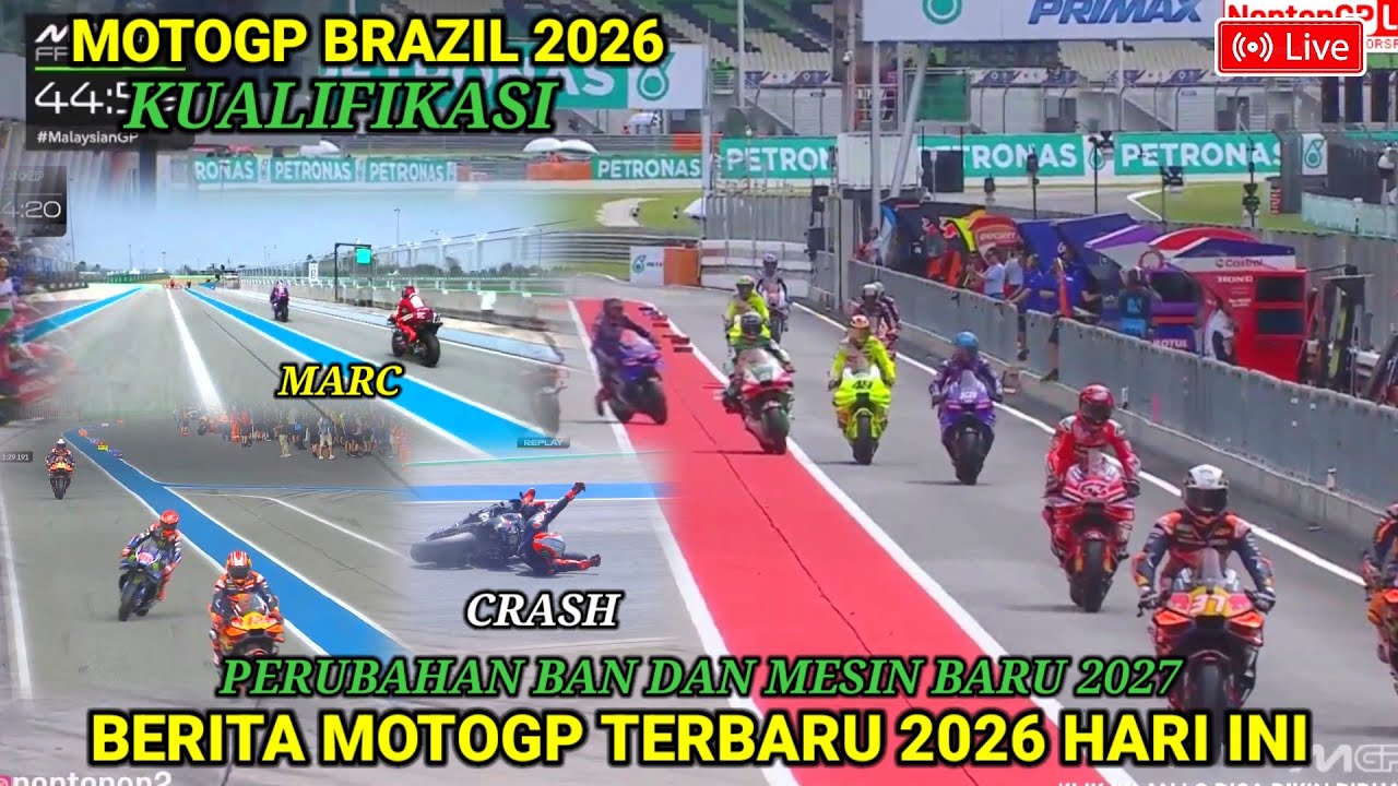 📡KUALIFIKASI MOTOGP BRASIL 2026⚡BERITA MOTOGP HARI INI💥MOTOGP HARI INI 14 MARET, MARC MARQUEZ P1