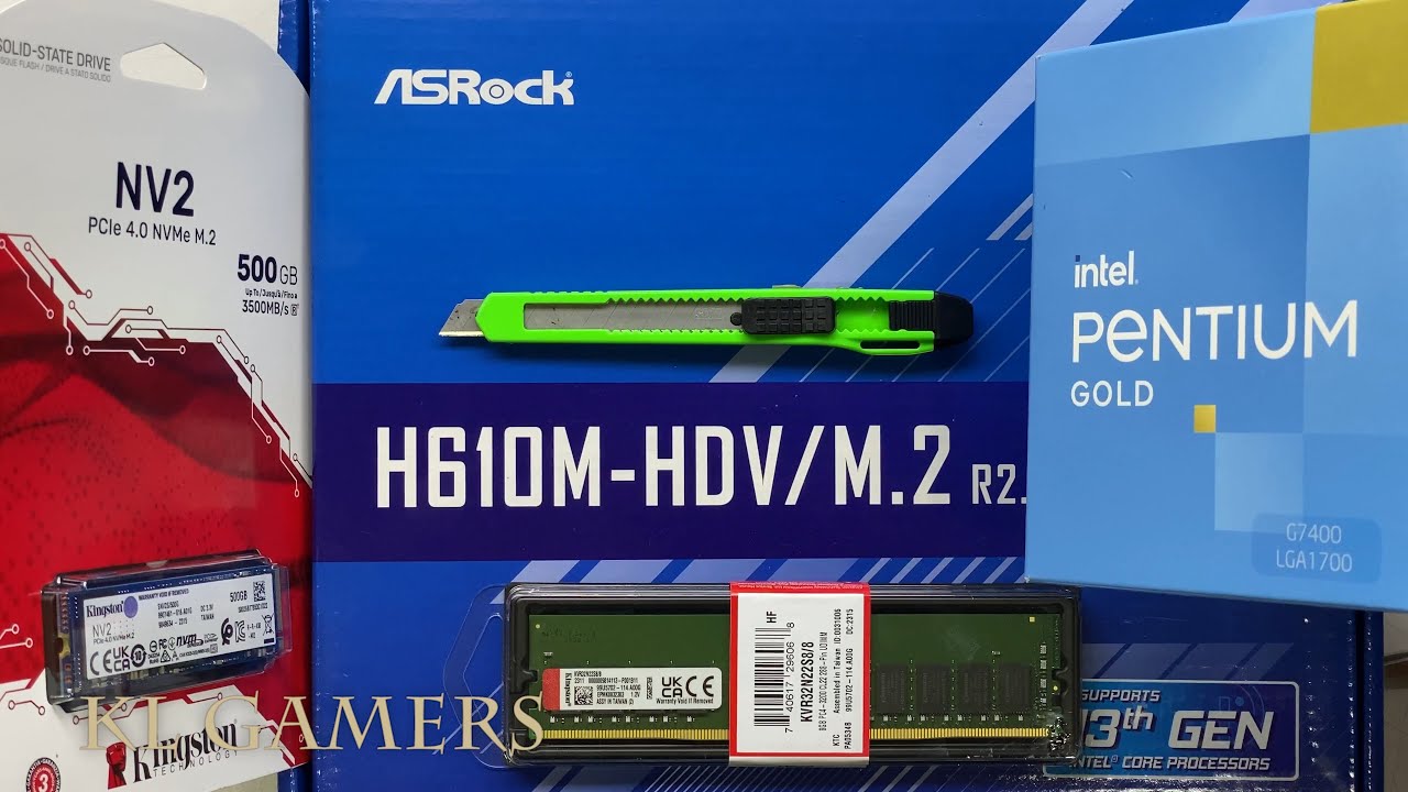 intel Pentium G7400 PC Build in 2023