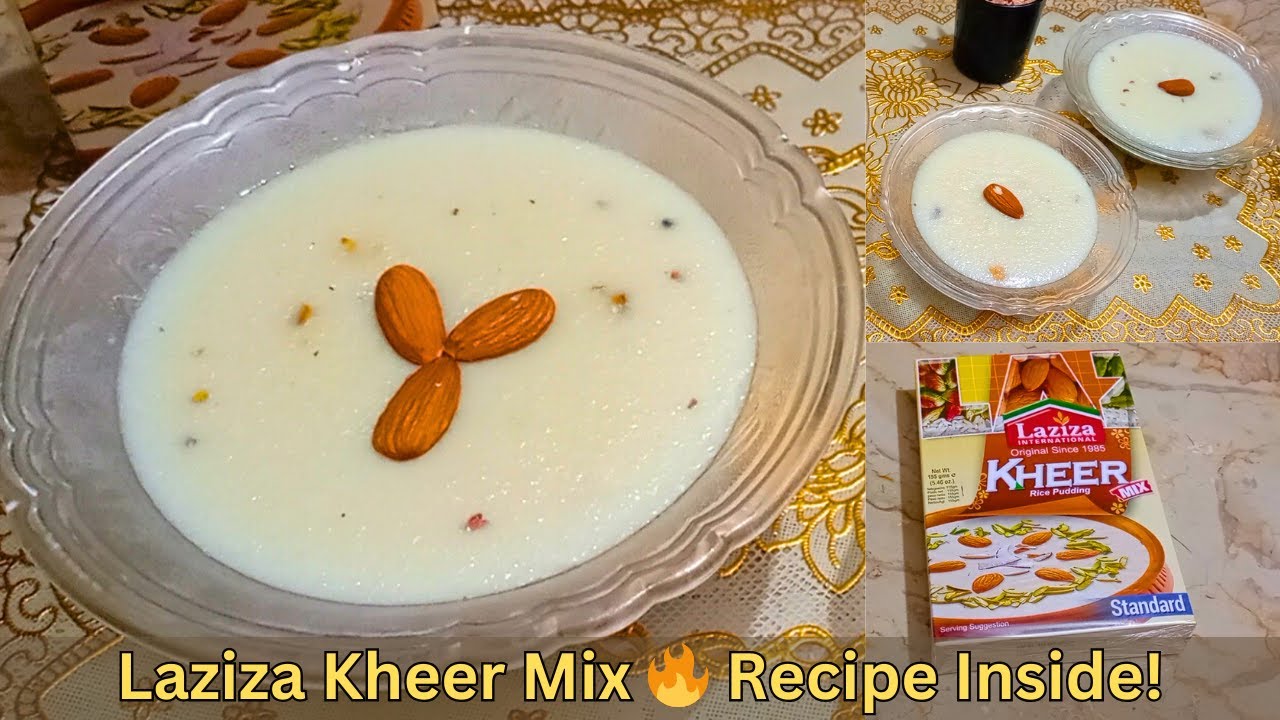 Laziza Kheer Banane ka Tarika | Instant Kheer Mix | Quick Kheer Recipe