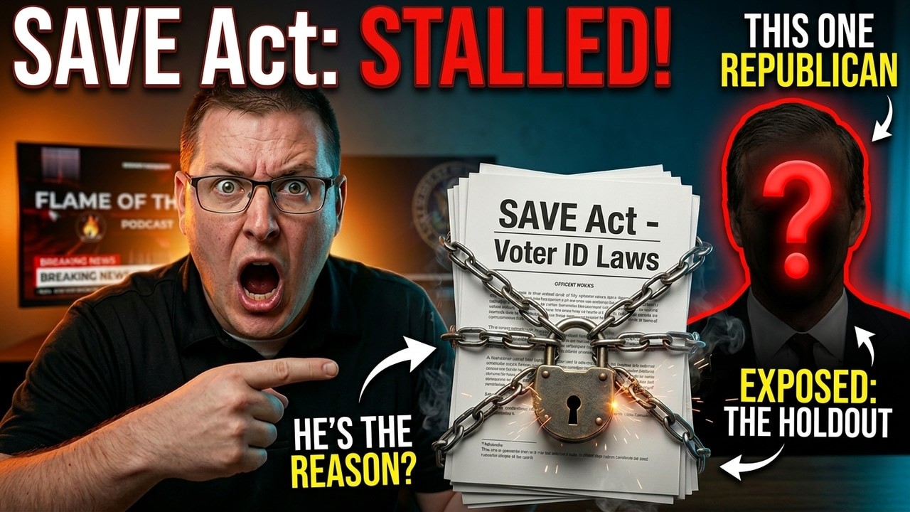 SAVE Act Stalled: Here's the Holdout Blocking It #usa #saveact #trump #breakingnews #podcast #viral