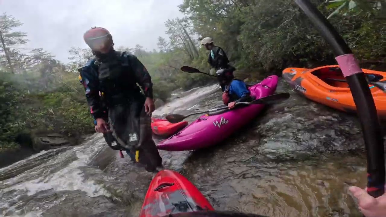 Panthertown creek post Hurricane Helene