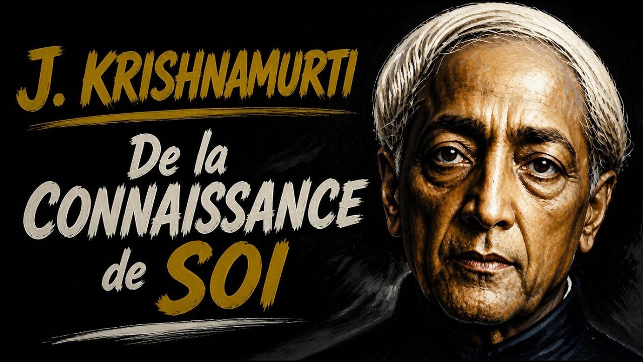 Jiddu Krishnamurti - De la connaissance de soi
