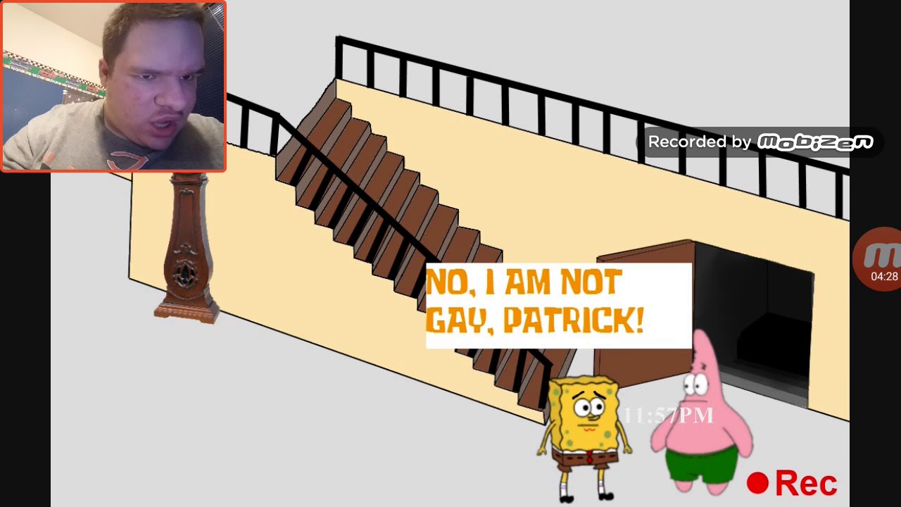 Hunter Reacts To Spongebob In A Haunting W/ Dountboy FANATIC 2018 Part 2