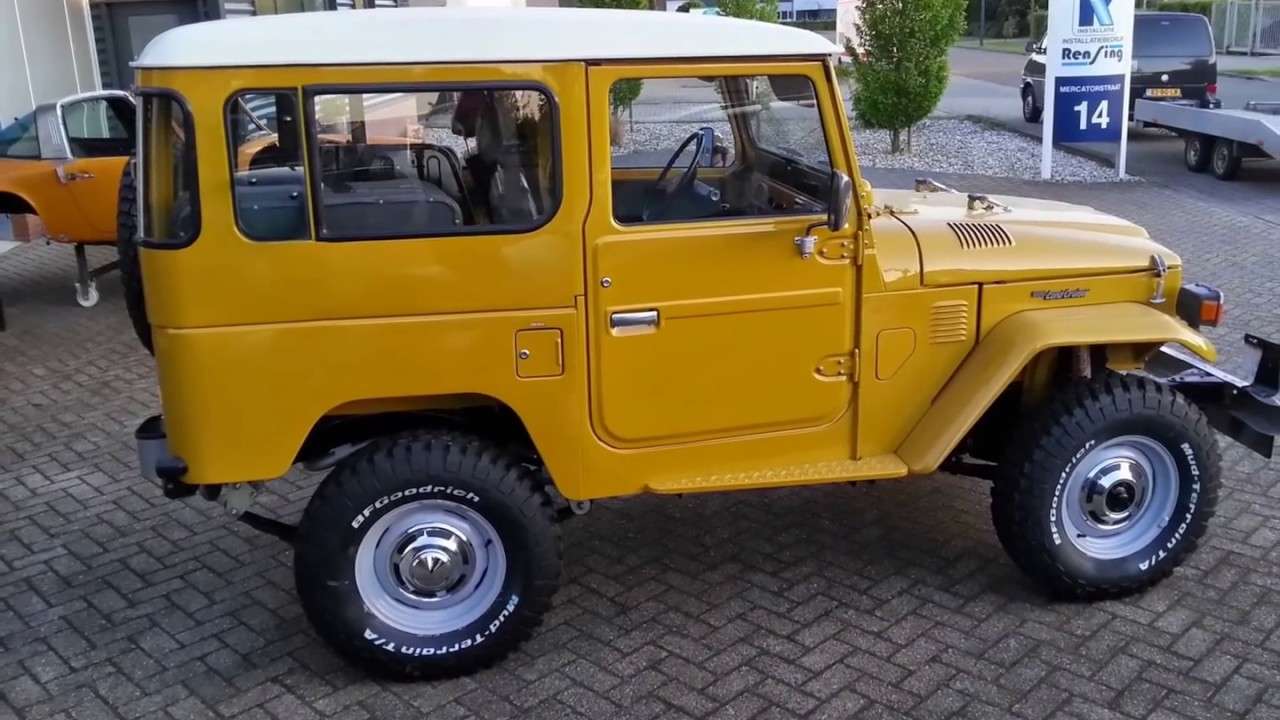 The Toyota LandCruiser FJ40 BJ40 BJ42 sees daylight - RESTORATION update 12-05-2015