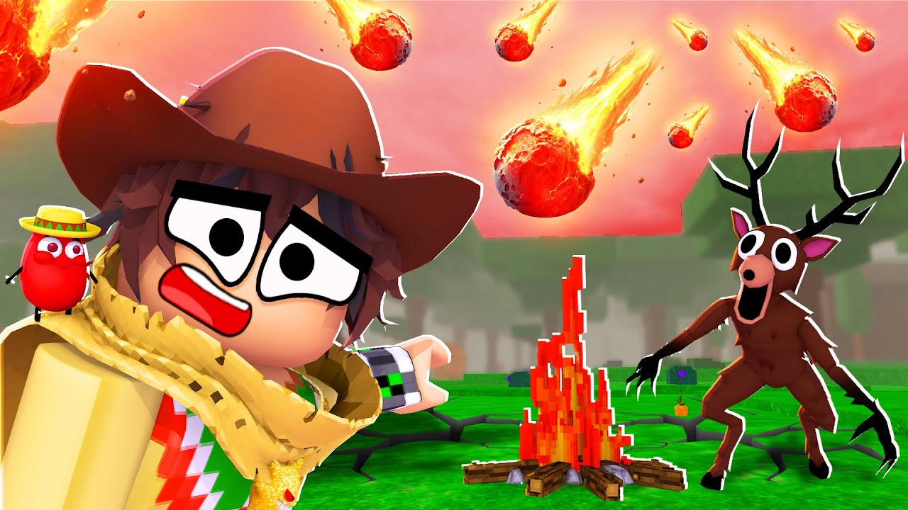 ¡SOBREVIVÍMOS 99 dias con METEORITOS! 💀☄️🦌 SILVIOGAMER en 99 Noches en el Bosque 🔴 DIRECTO