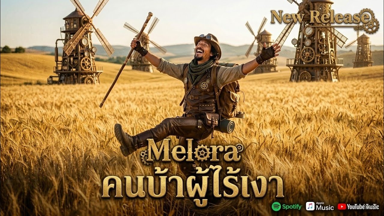 คนบ้าผู้ไร้เงา – พีท เมโลร่า (Pete Melora) | MELO﻿RA (Official Audio)
