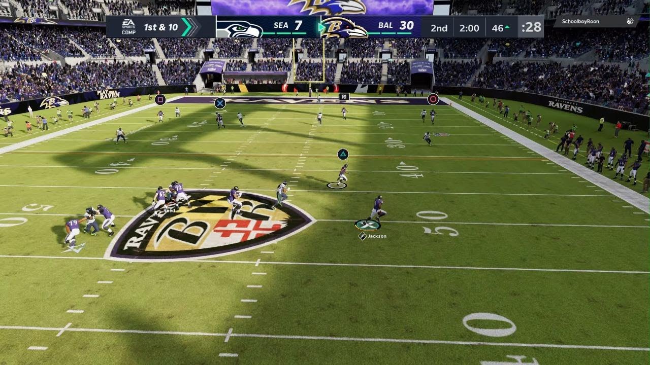 Madden 21 Lamar Jackson Jukes!!