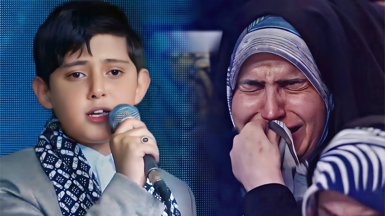 ينهار من البكاء بعدما وجد امه وسط الجمهور فدخل صالح مهدي زاده في صدمة ! معجزة العصر