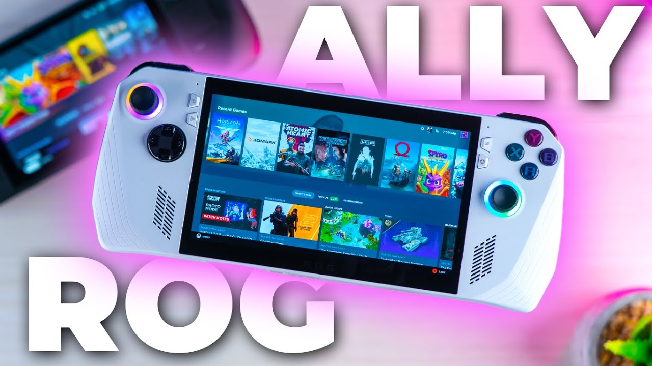 Asus ROG Ally: Vše co potřebujete vědět! (SROVNÁVACÍ RECENZE # 1820)
