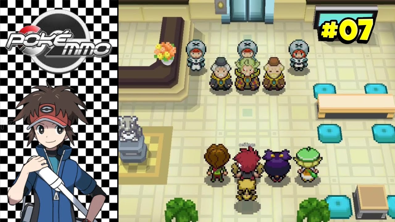 PokeMMO Unova Region Walkthrough - Castelia City Gym Leader Burgh | EP7