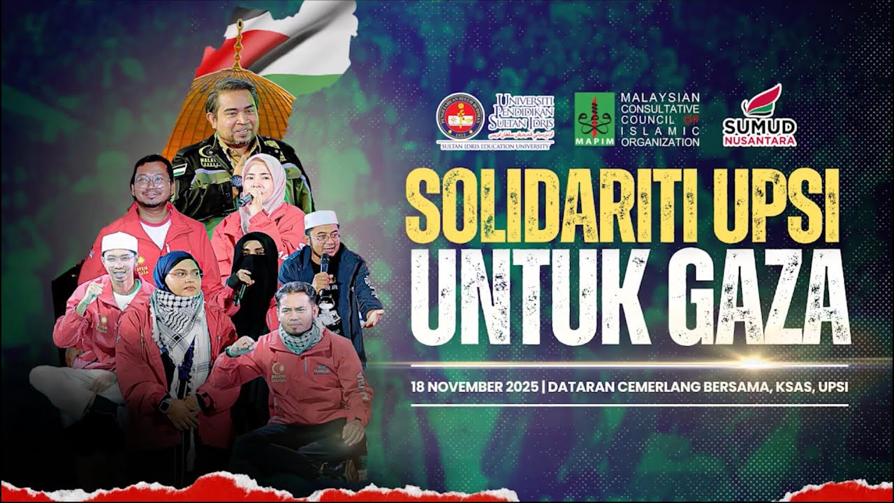 Konvo UPSI Jadi Pentas Perjuangan Palestin — Luar Jangka, Penuh Emosi!#mapimmalaysia