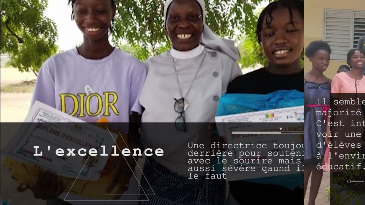 Présentation du collège saint benoit de Kolda.