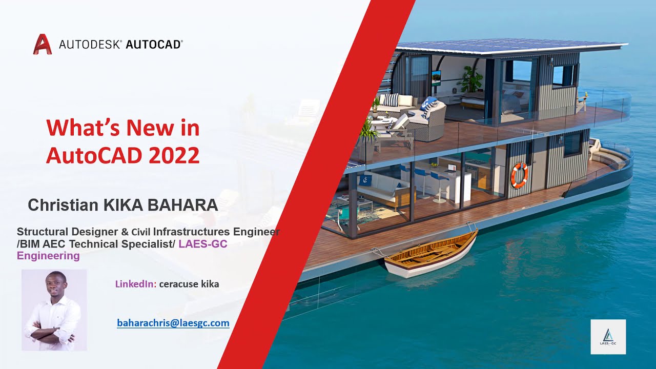 What's  New in AutoCAD 2022 Webinar