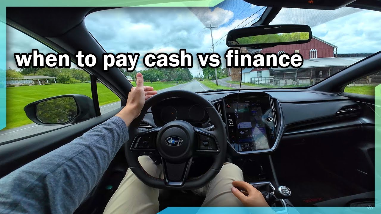 Should You Pay Cash or Finance a Car in Your 20s and beyond?