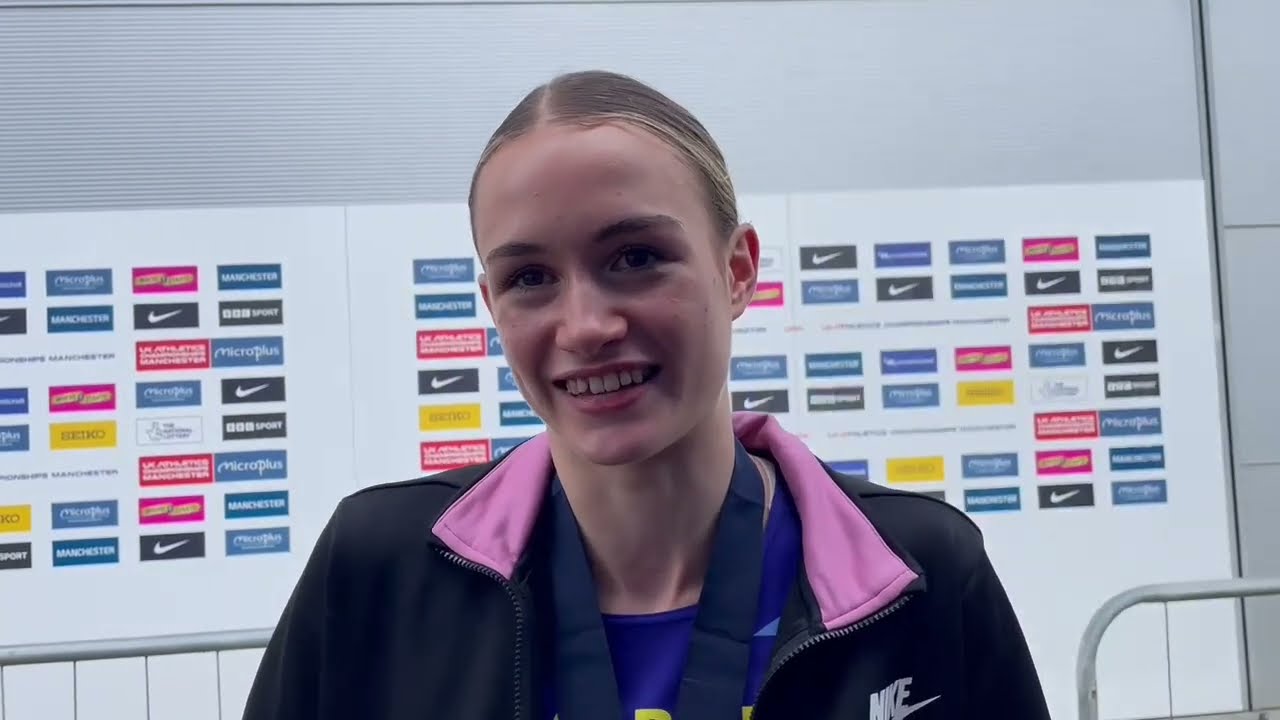 Phoebe Gill on making the GB Olympic 800m team as a teenager
