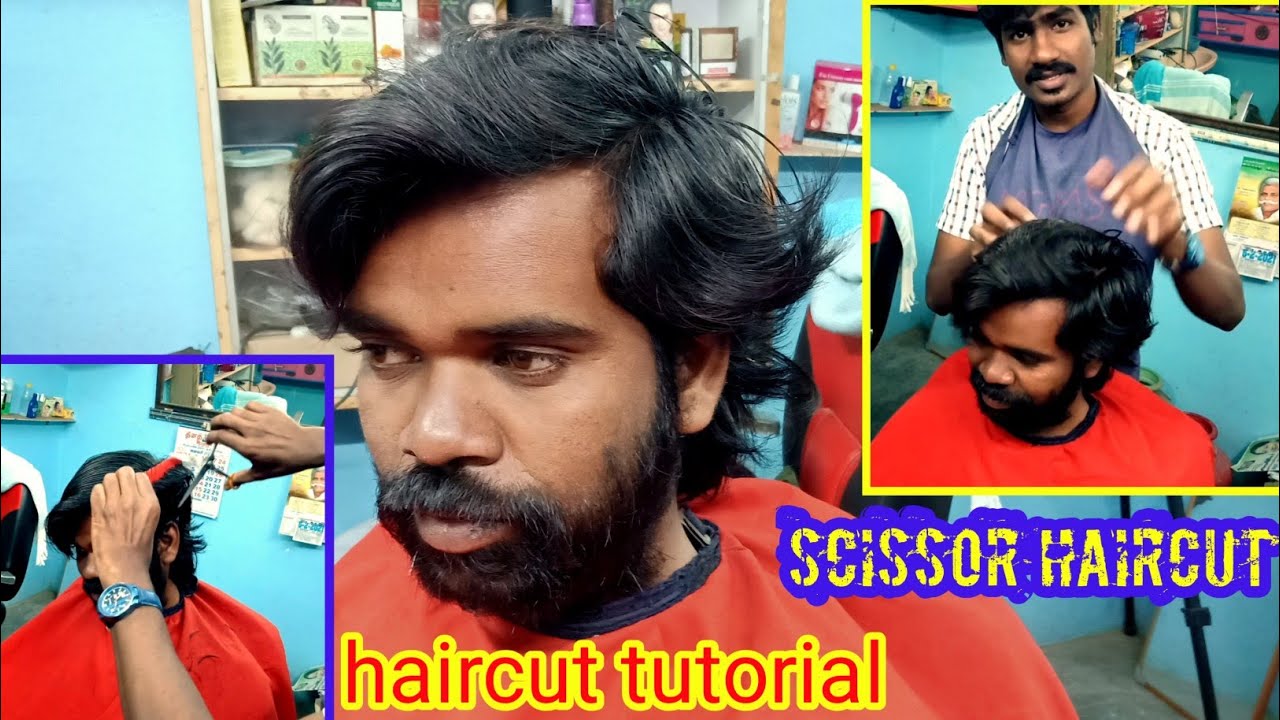 hair cutting series/27/full Scissor haircut MGMS TAMIL 💓🙏
