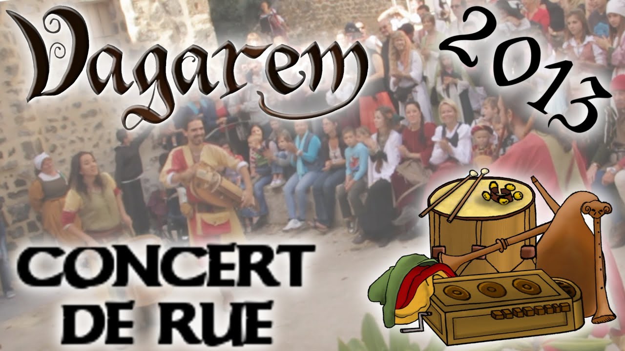 Vagarem 2013 - Concert de Rue - Groupe de musique médiévale - Bande Annonce