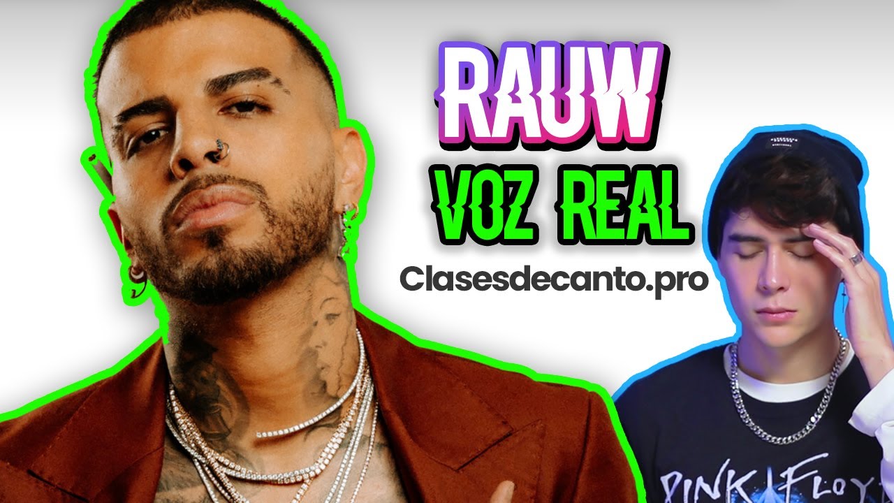 Escuchando la Voz REAL de Rauw Alejandro sin Autotune Análisis | Vargott