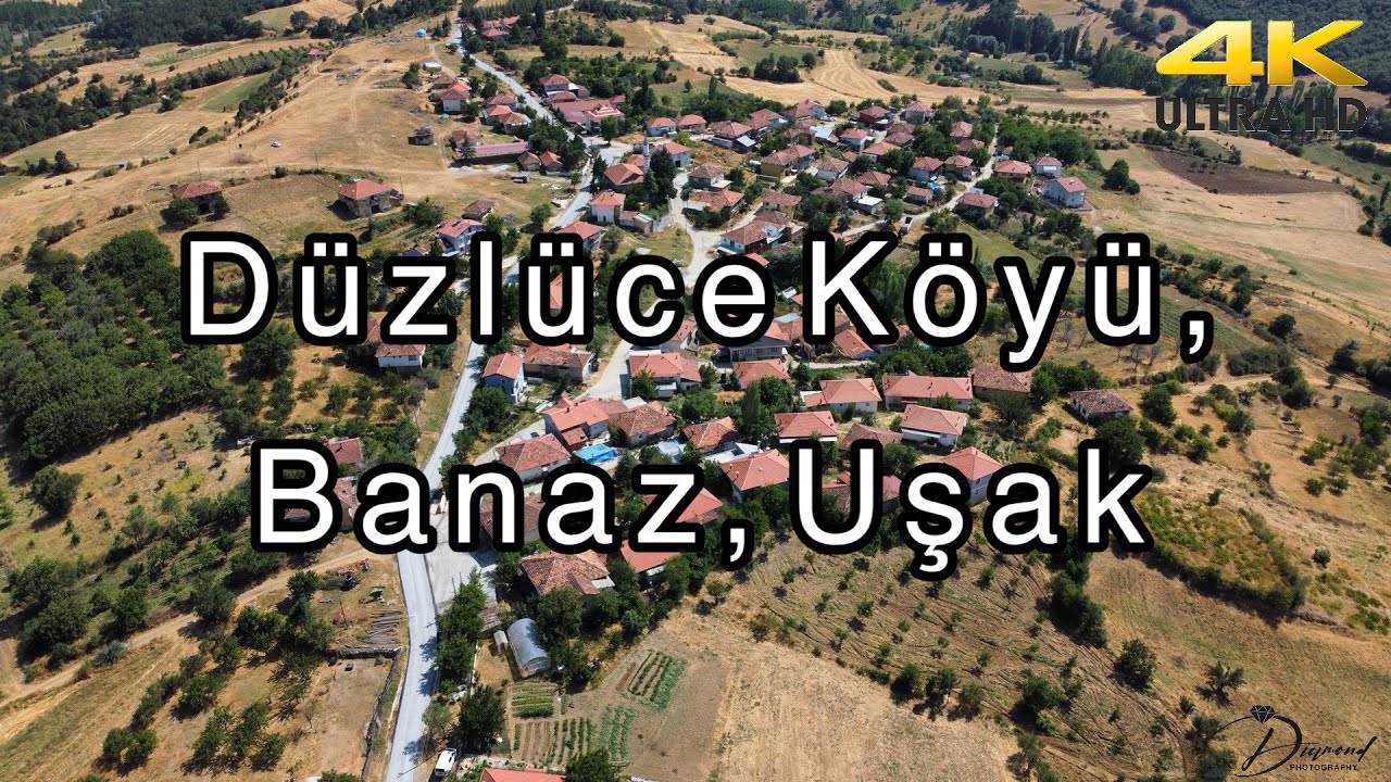 Düzlüce Köyü, Banaz, Uşak ( 4K Drone çekimi)