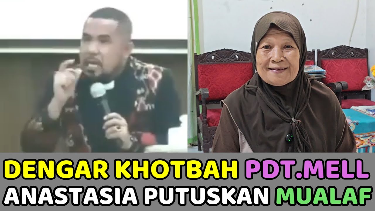 Dengar Khotbah Pdt.Mell Atock, Bu Anastasia Putuskan Mualaf