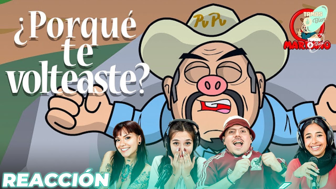 Grupo Marrano - ¿Porqué Te Volteaste? (Video Animado) | 🇦🇷 Reacción