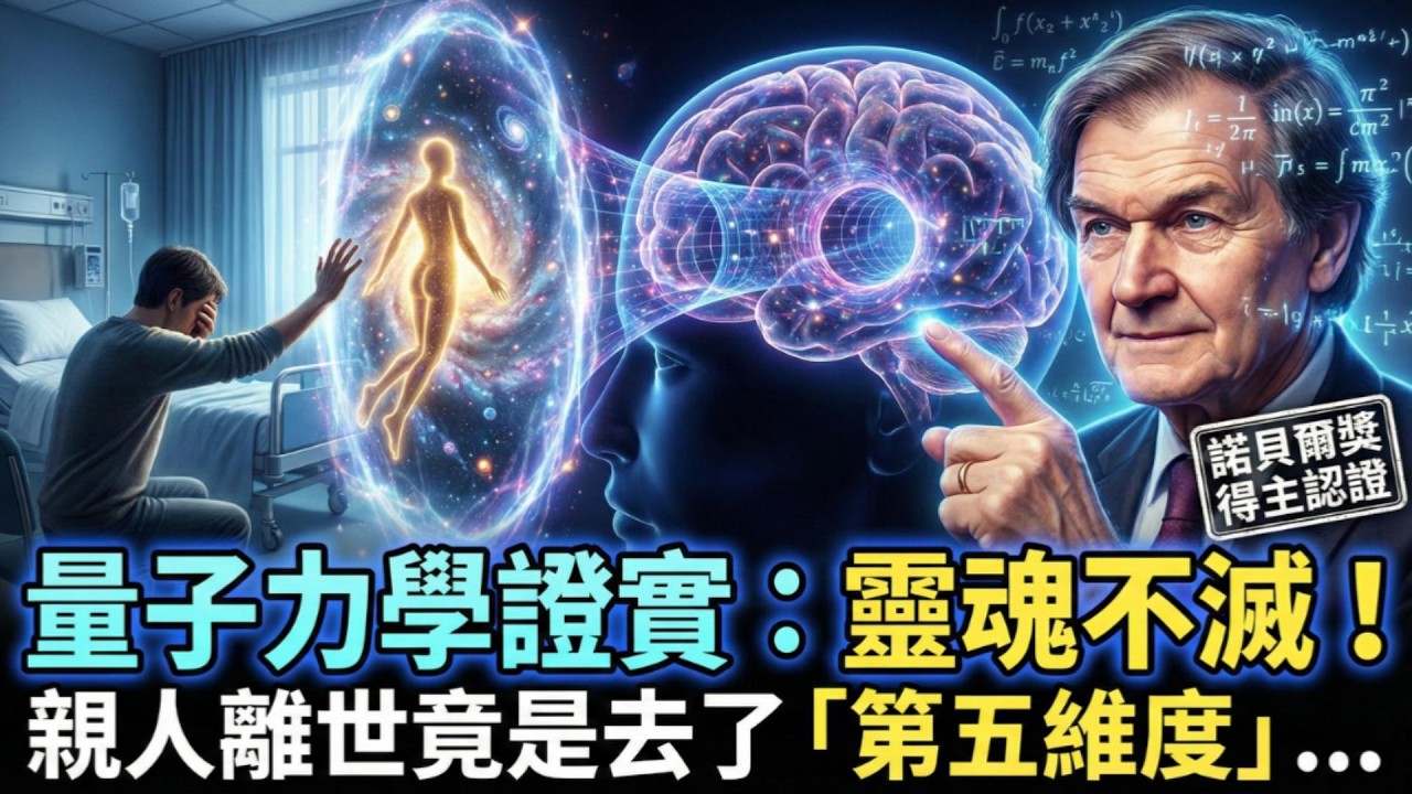 為什麼你會夢見離世的親人？這不是迷信！量子力學證實：愛是穿越時空的量子糾纏。他們脫下「肉體宇航服」去了平行宇宙，正等著與你重逢...這是我聽過最科學的安慰。意識覺醒