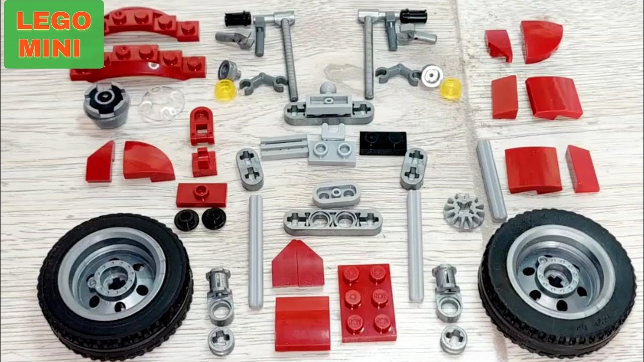How to make a LEGO motorcycle 