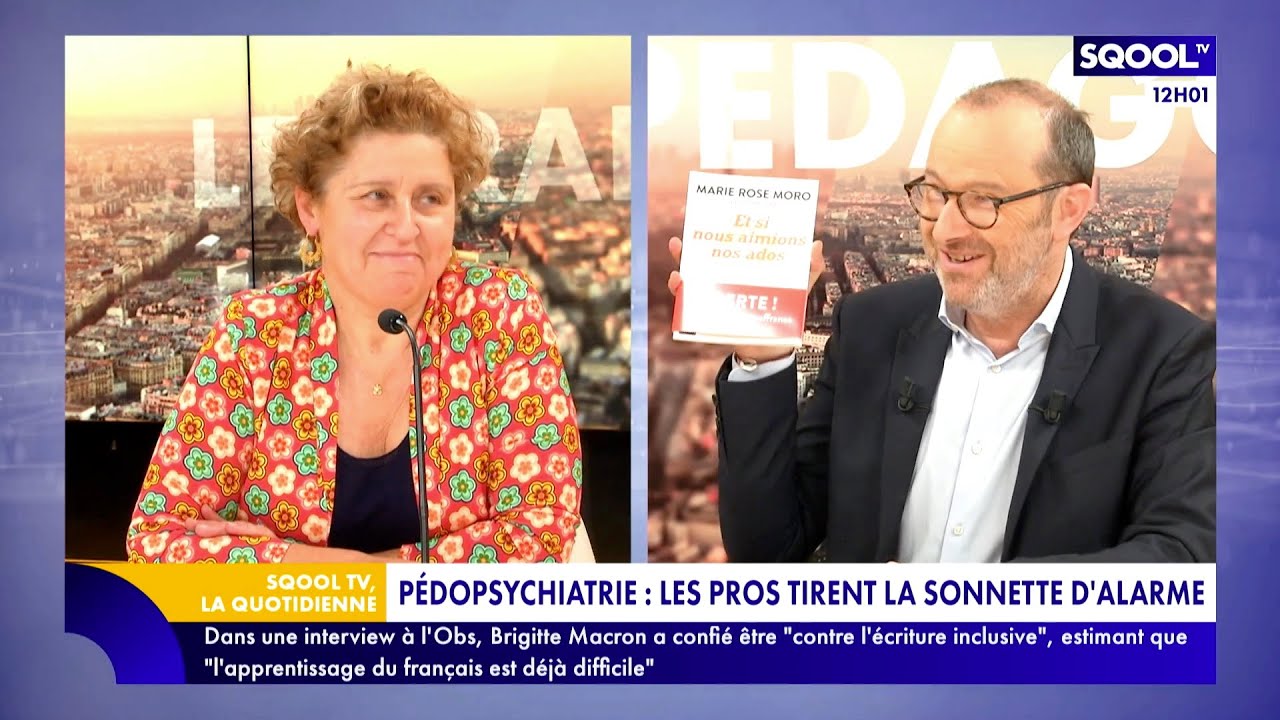 La Quotidienne (13/12/2022): Les pédopsychiatres tirent la sonnette d'alarme
