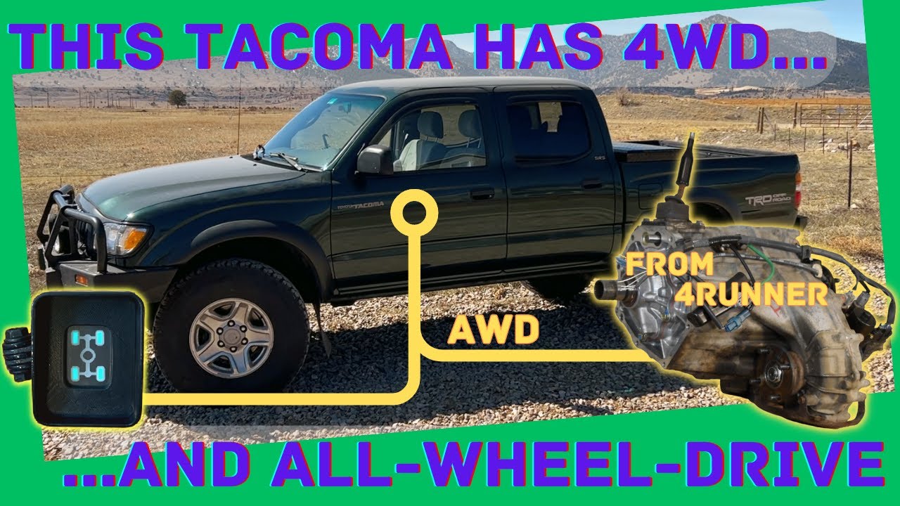 Giving the Tacoma All-Wheel-Drive - Swapping in the 4Runner's T-Case