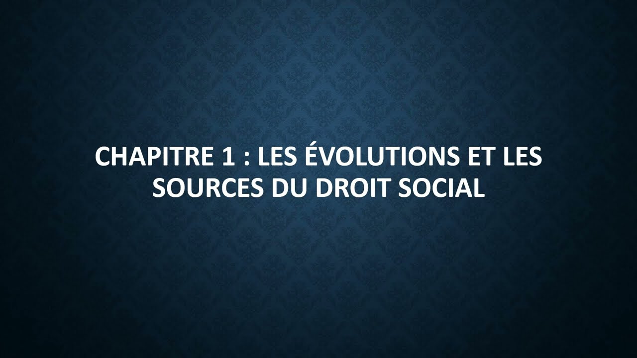 DCG UE3 : Les &eacute;volutions et les sources du droit du travail