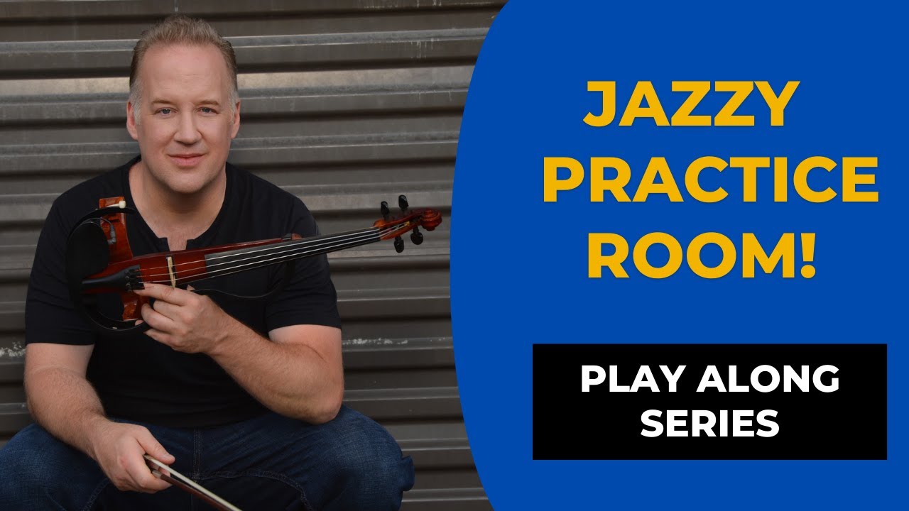 Jazz violin practice - (Fly on the wall in my practice room )