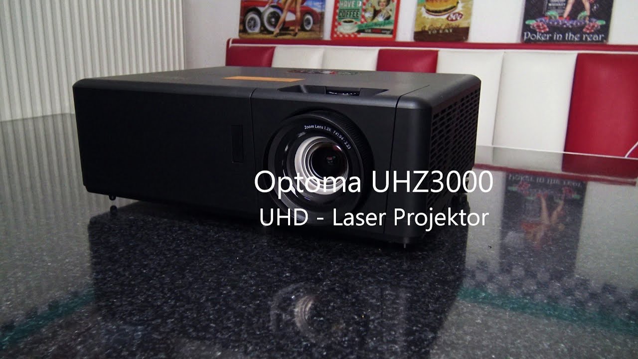 Optoma UHZ 3000 Laser Projektor Review Deutsch