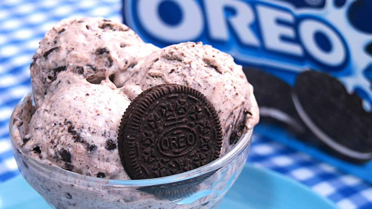 Helado de Oreo fácil y delicioso | 4 Ingredientes y SIN máquina heladera!