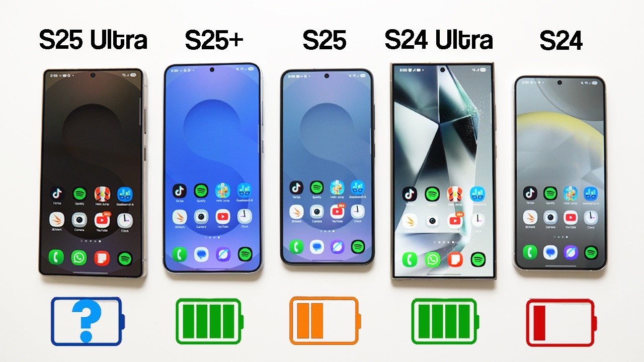 ULTIMATE 2025 Samsung Battery Test!