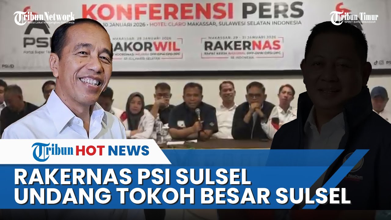 Kejutan Akan ada di Rakernas PSI di Makassar, Sosok Mr J dan R Disebut Hadir